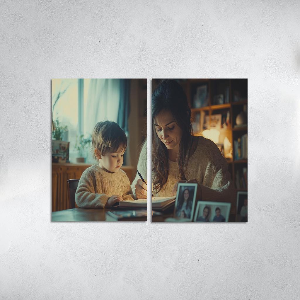 The Diary Of Love A Mother's Written Journey One-piece Frames