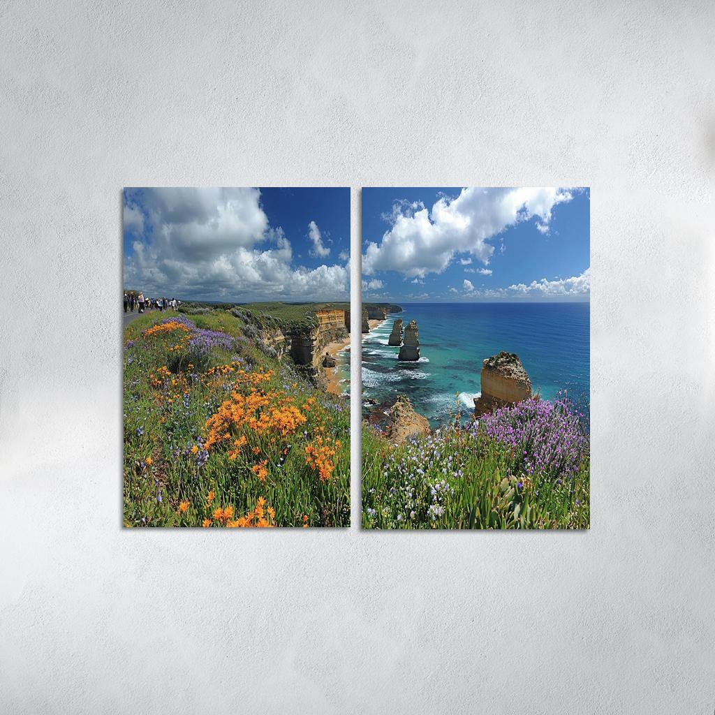 The Great Ocean Road Abstract Paintings Frame