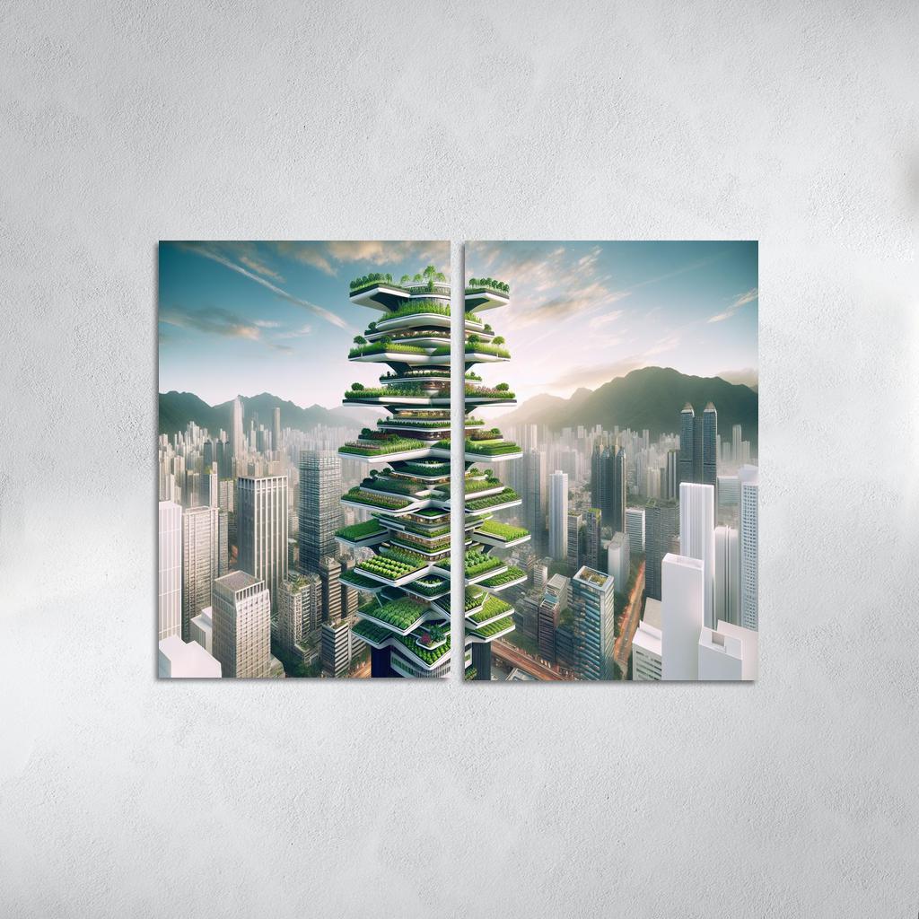 Vertical Farms As Architecture Custom Paintings Frame