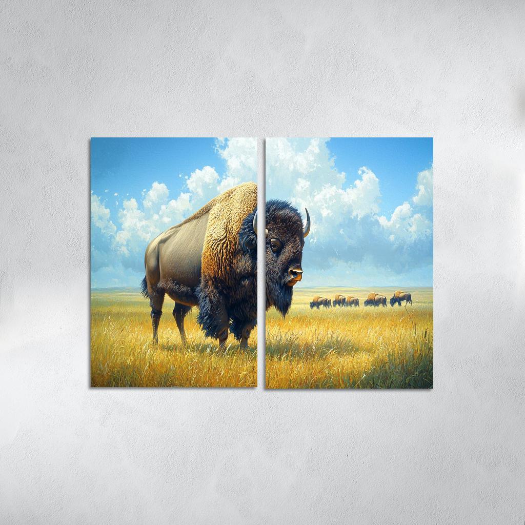 The Mighty Bison The American Icon Art Trends