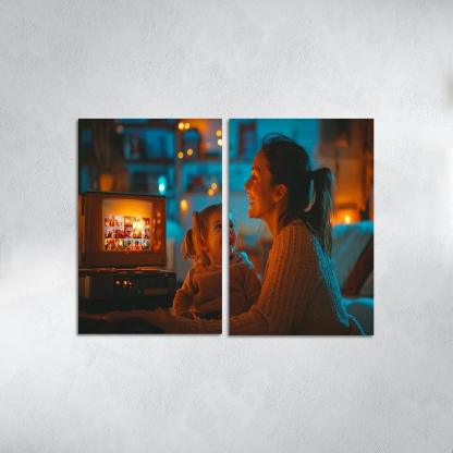Cinematic Memories The Movie Of Life Custom Paintings Frame