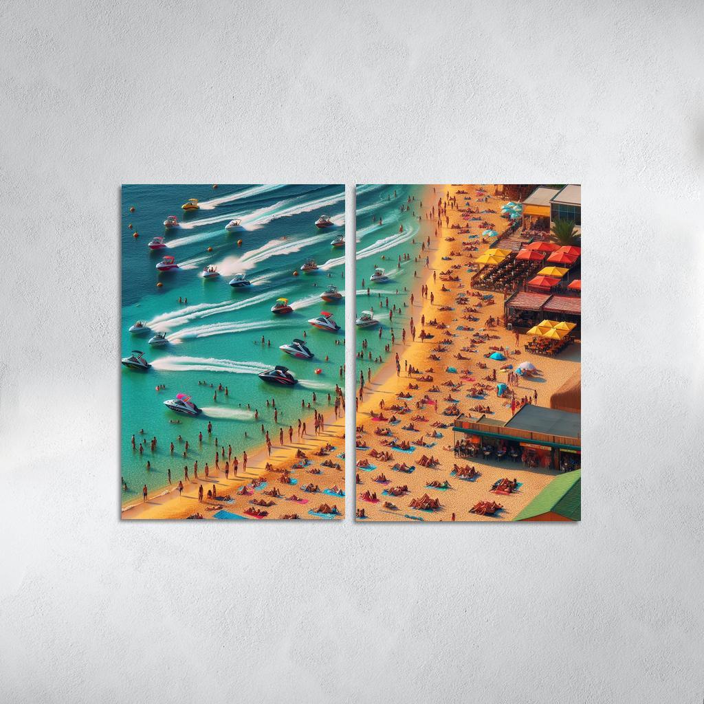 Palm Beach Bliss Sunny Shores And Water Sports Art Trends