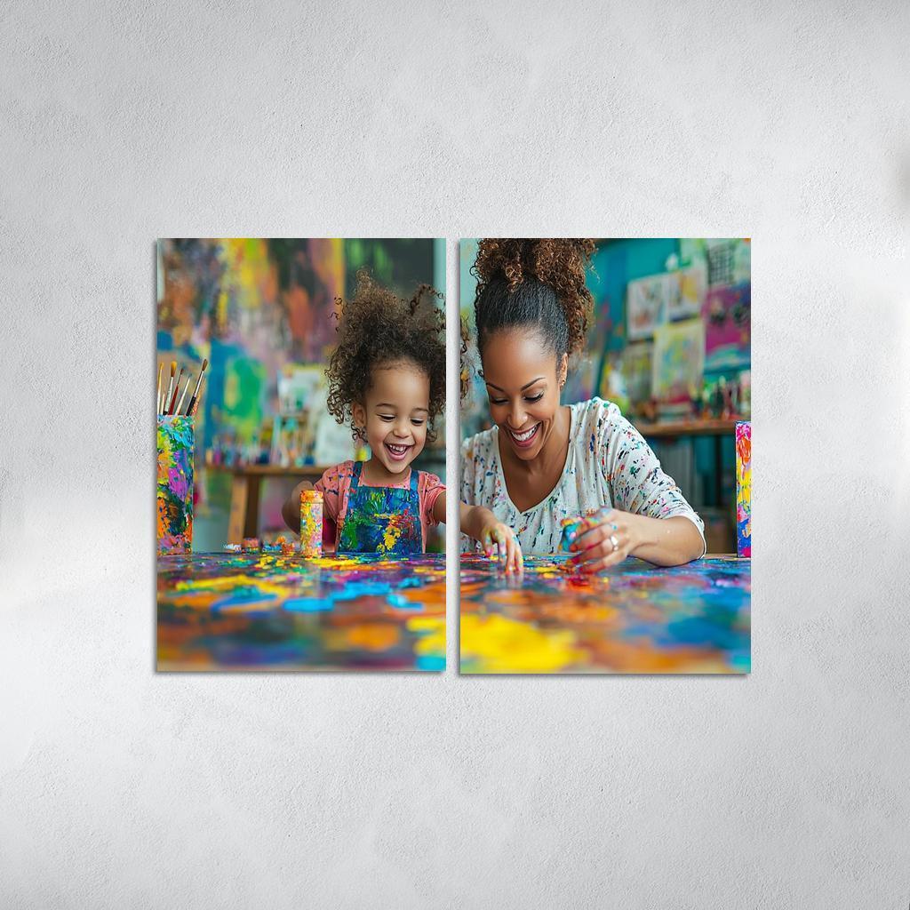 Canvas Of Memories Paintings Of Love Custom Paintings Frame