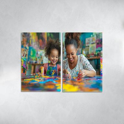 Canvas Of Memories Paintings Of Love Custom Paintings Frame