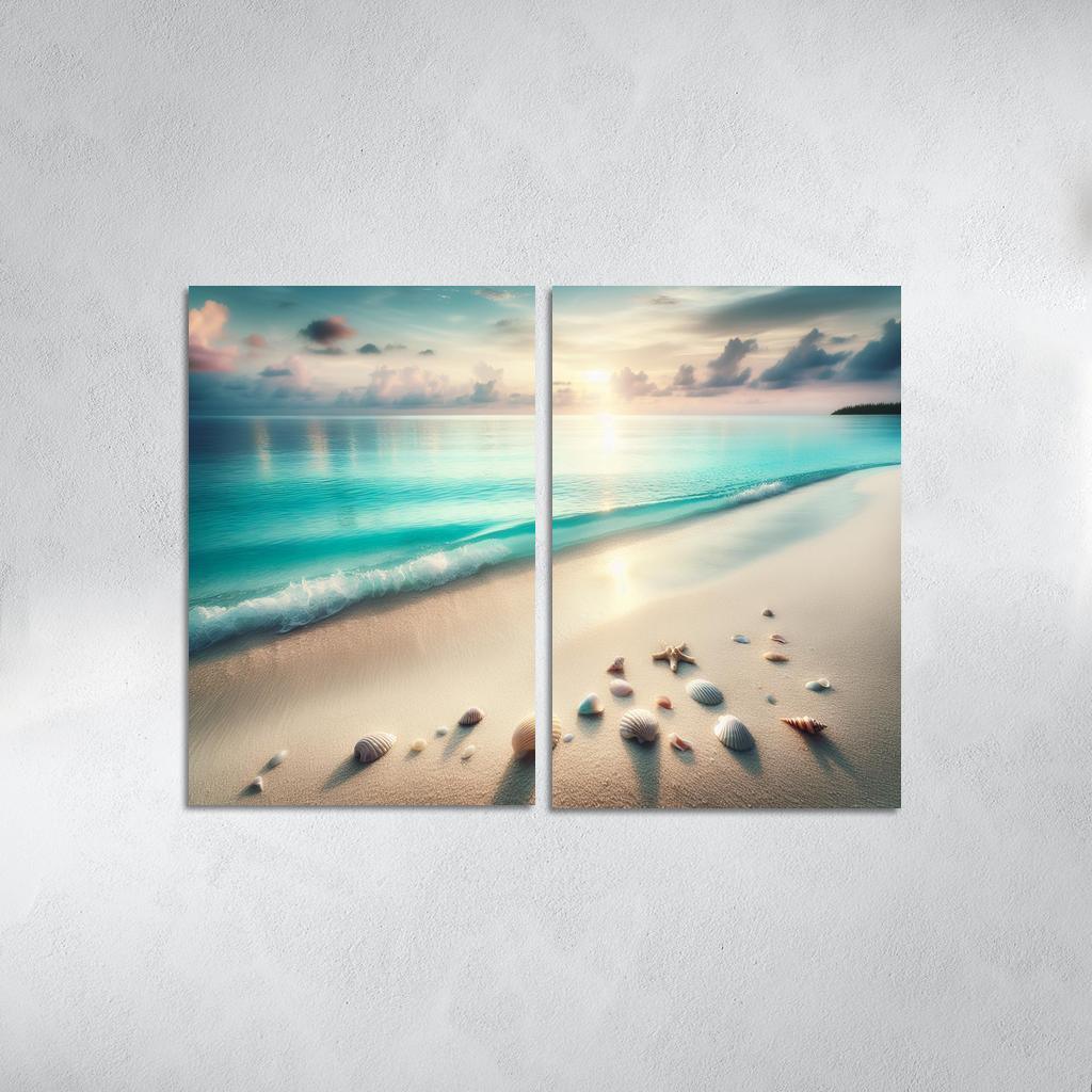 Serene Waters Quiet Coastal Escape Premium Artwork Frames