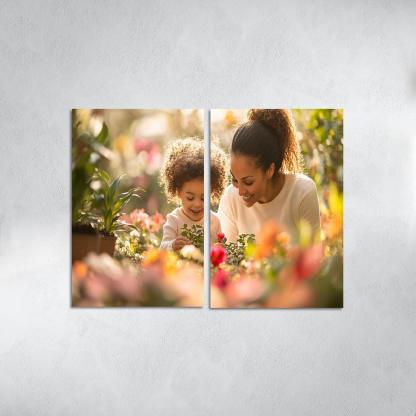 The Garden Of Memories A Mothers Legacy Canvas Paintings Frame