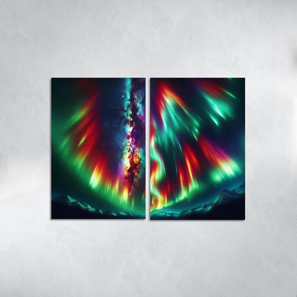 The Dance Of The Solar Wind And Magnetic Fields Abstract Paintings Frame
