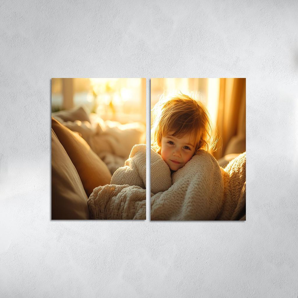 Whispers Of The Heart A Mothers Embrace Custom Paintings Frame