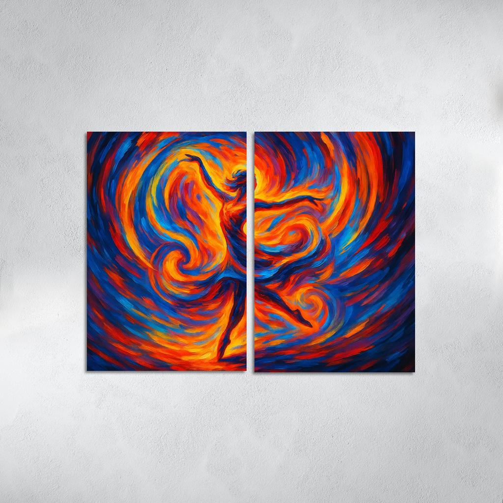 Dance Of The Boundless Spirit Premium Artwork Frames