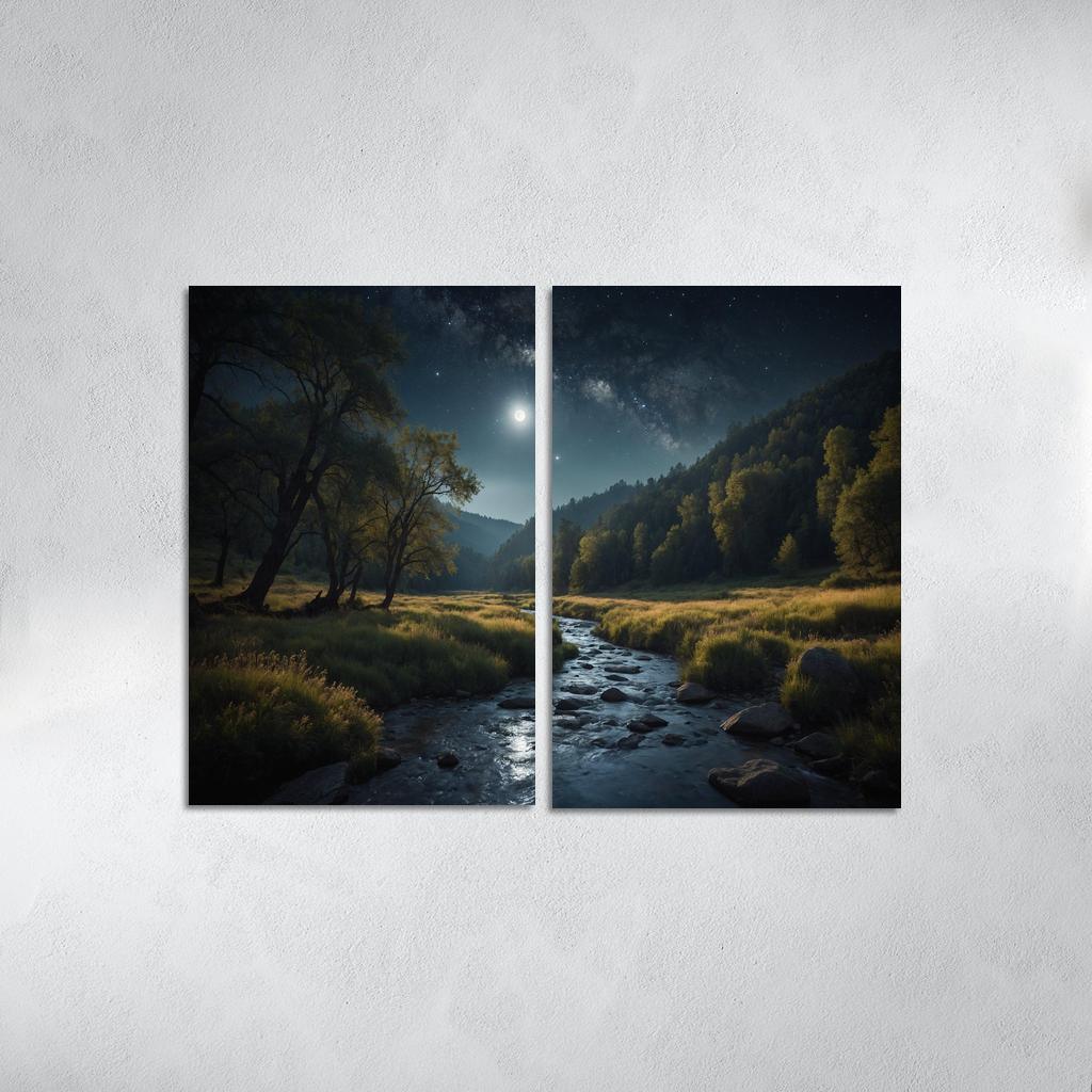 The Mystical Valley Of Moonlit Dreams Art Trends