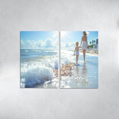 Waves Of Love The Ocean Of Motherhood Custom Paintings Frame