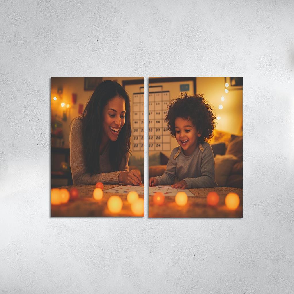 The Gift Of Time Cherishing Every Moment Custom Paintings Frame