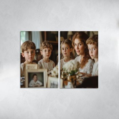 Echoes Of The Past A Mothers Legacy Custom Paintings Frame
