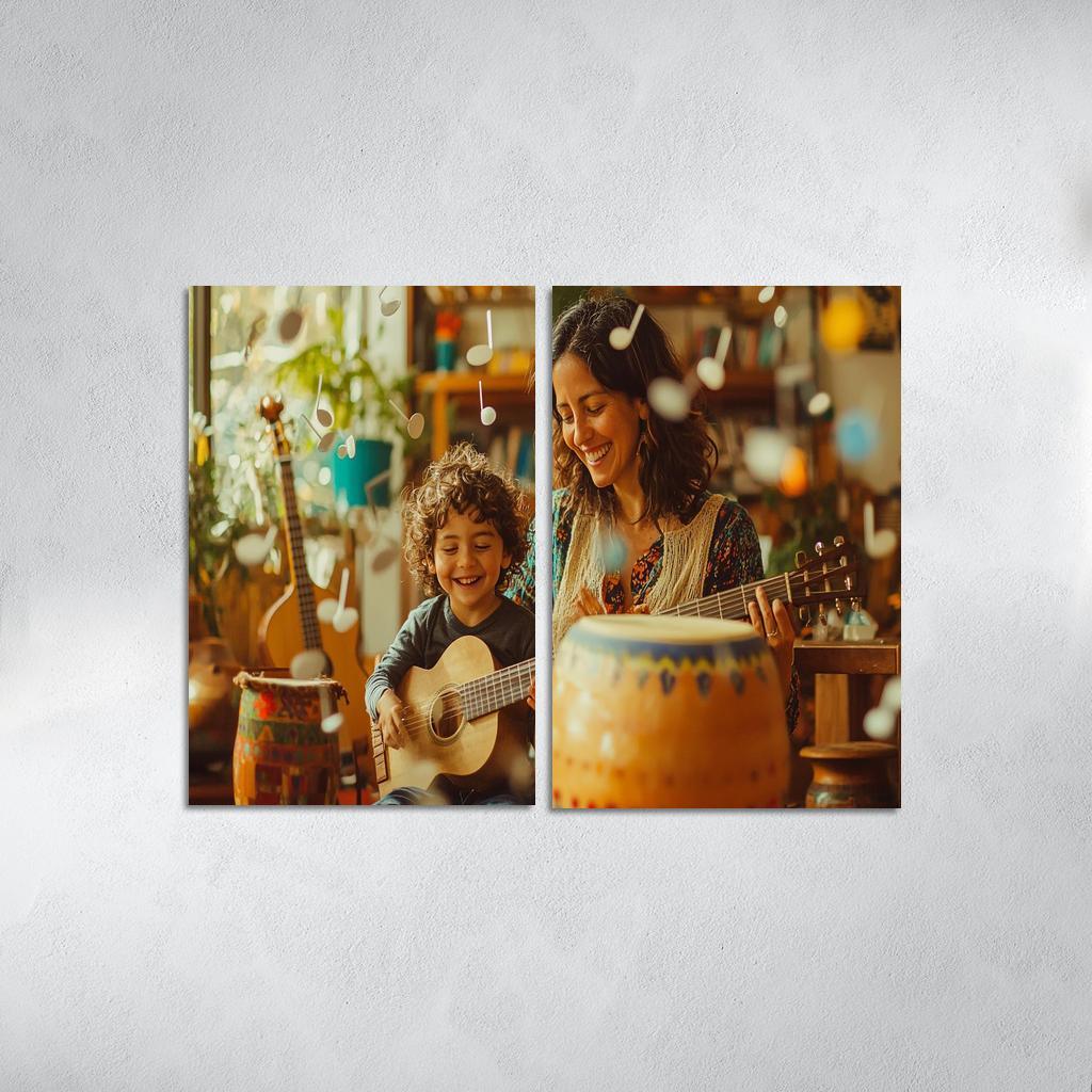 Echoes Of Love The Soundtrack Of A Mothers Heart Custom Paintings Frame