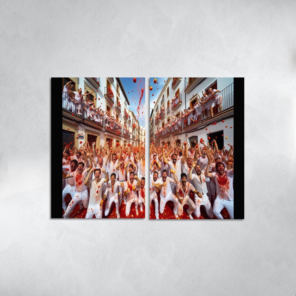 La Tomatina Festival - Spain One-piece Frames
