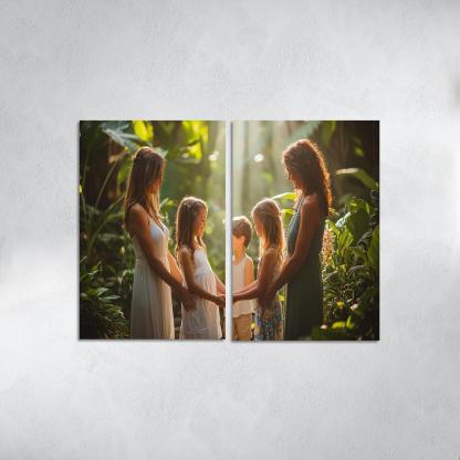 An Unbroken Circle A Mothers Enduring Love Canvas Paintings Frame