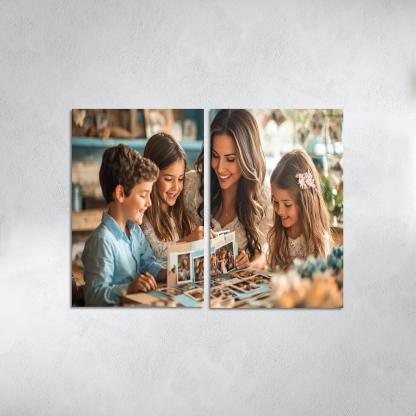 Mosaic Of Memories A Mothers Love Canvas Paintings Frame