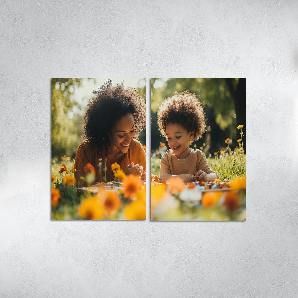 The Gift Of Time A Mothers Presence Custom Paintings Frame