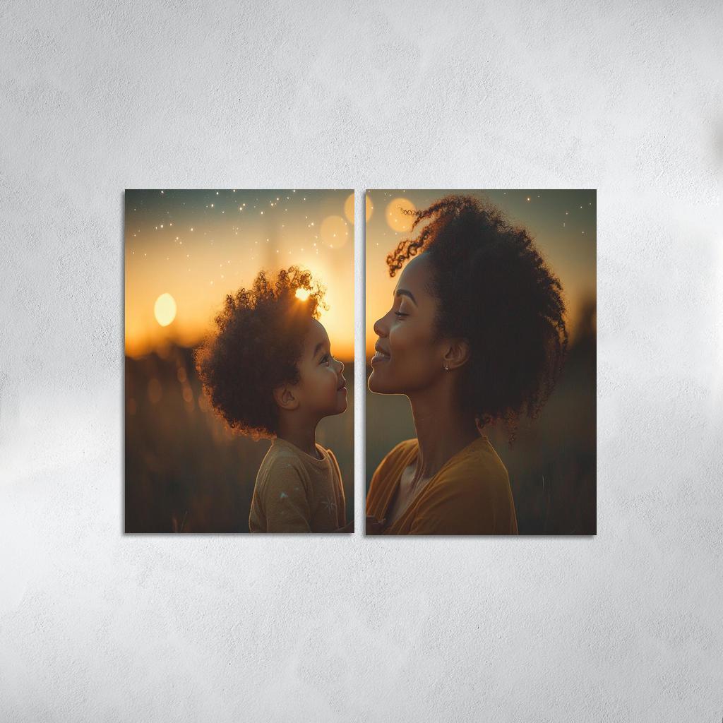 The Journey Of Dreams A Mothers Inspiring Heart Custom Paintings Frame