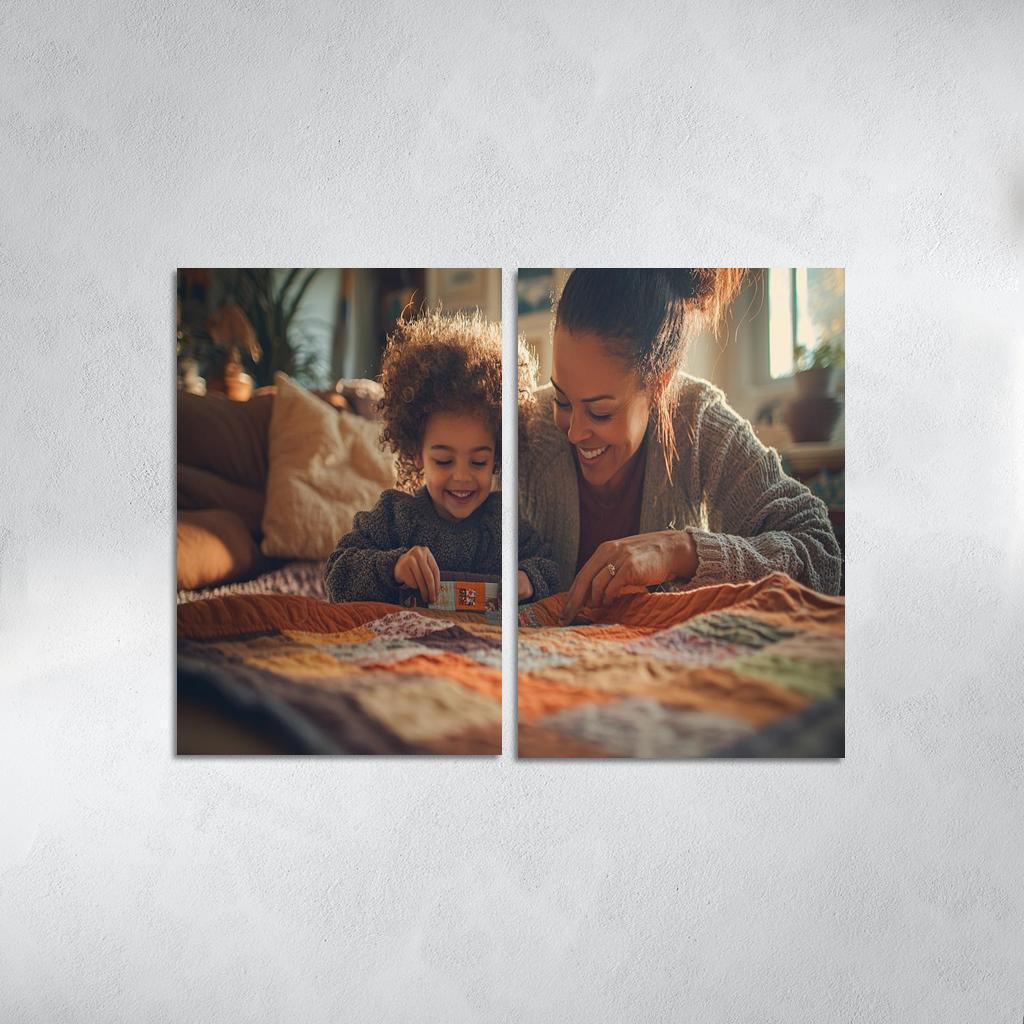 The Fabric Of Life A Mothers Threads Custom Paintings Frame