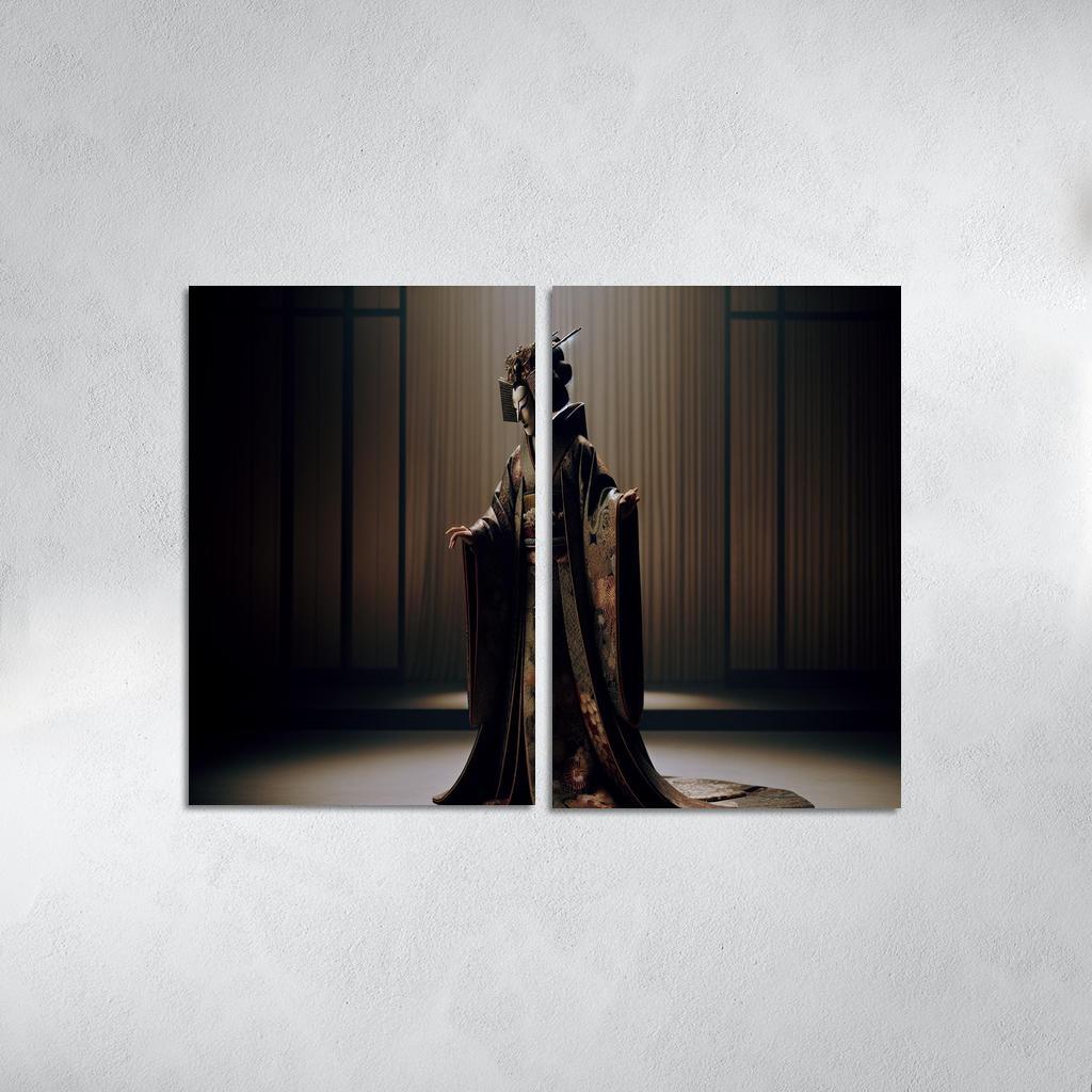 Noh The Classical Japanese Theatre Modern Paintings Frame