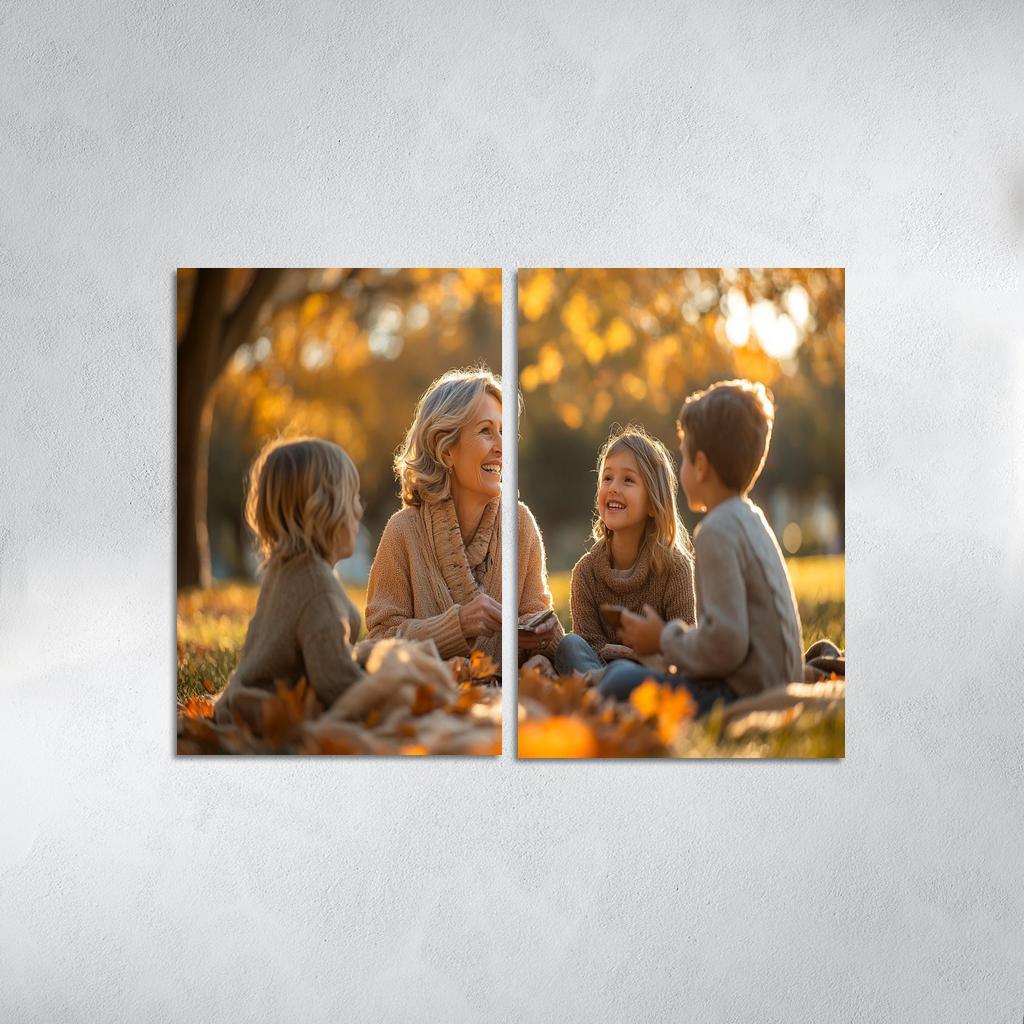 Heartstrings Of Memories A Mothers Gift Of Love Canvas Paintings Frame