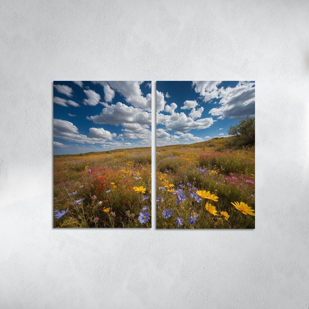 The Azure Bliss Of Clear Skies Oil Paintings Frame