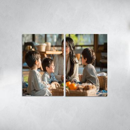 Lifelong Lessons A Mothers Wisdom Across Generations Canvas Paintings Frame