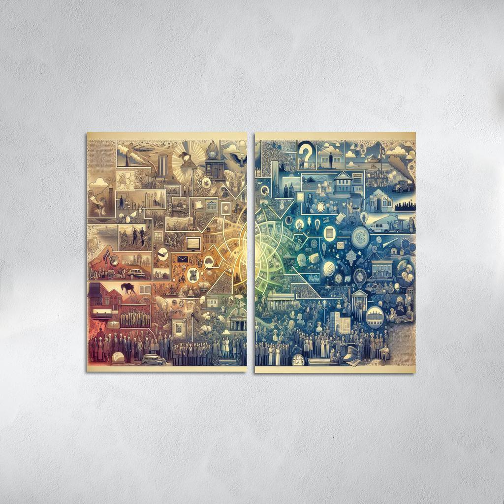 Whispers Of The Past Honoring Historical Trauma Multi-panel Paintings