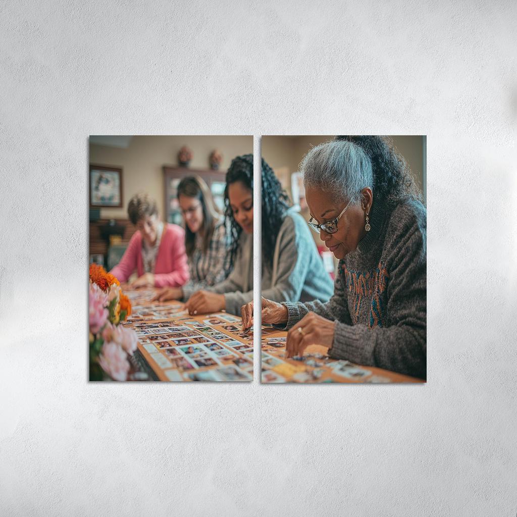 A Journey Through Time Celebrating A Mothers Life One-piece Frames