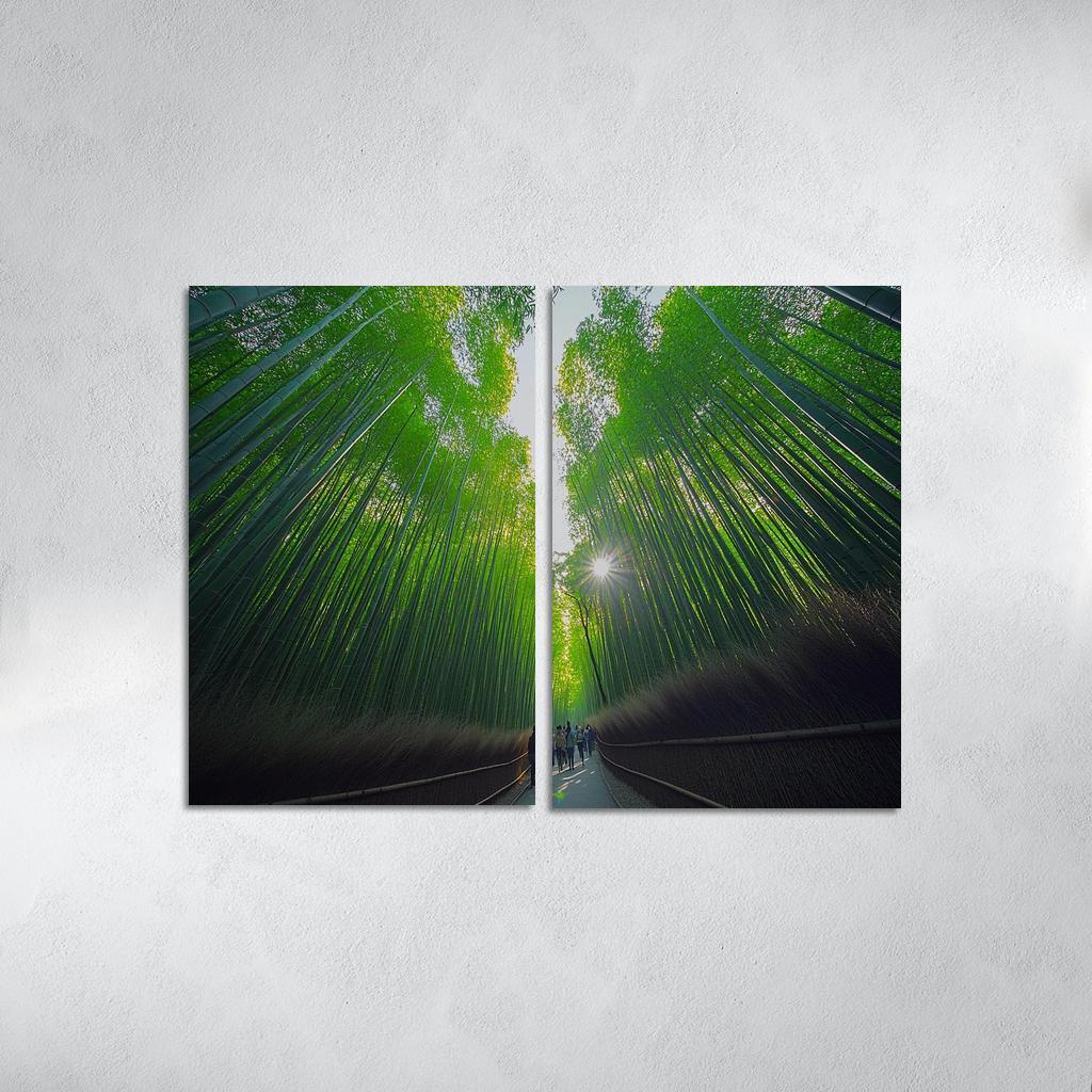 Bamboo Forest One-piece Frames
