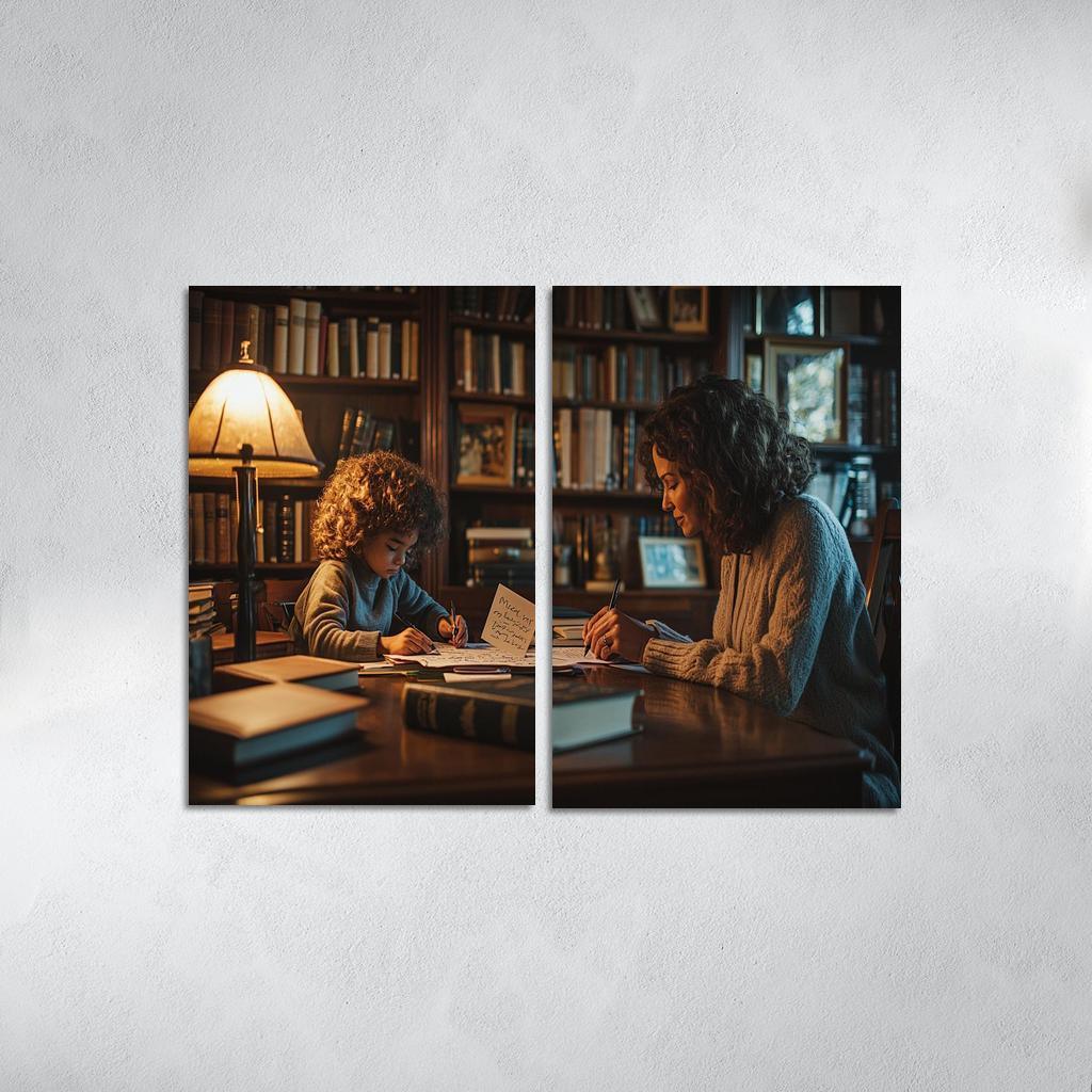 Love Letters A Mother's Heart On Paper One-piece Frames