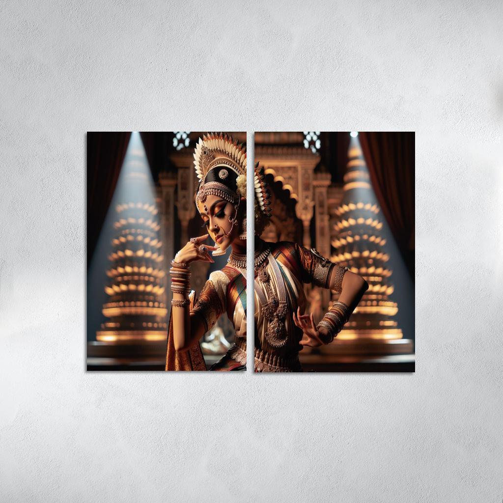 Bharatanatyam The Dance Of The Divine Modern Paintings Frame