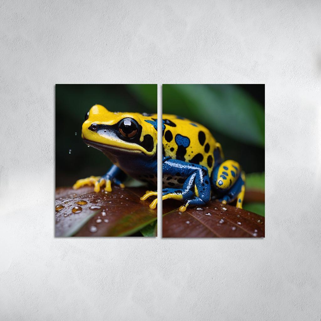 The Colorful Poison Dart Frog Jewel Of The Tropics Modern Paintings Frame