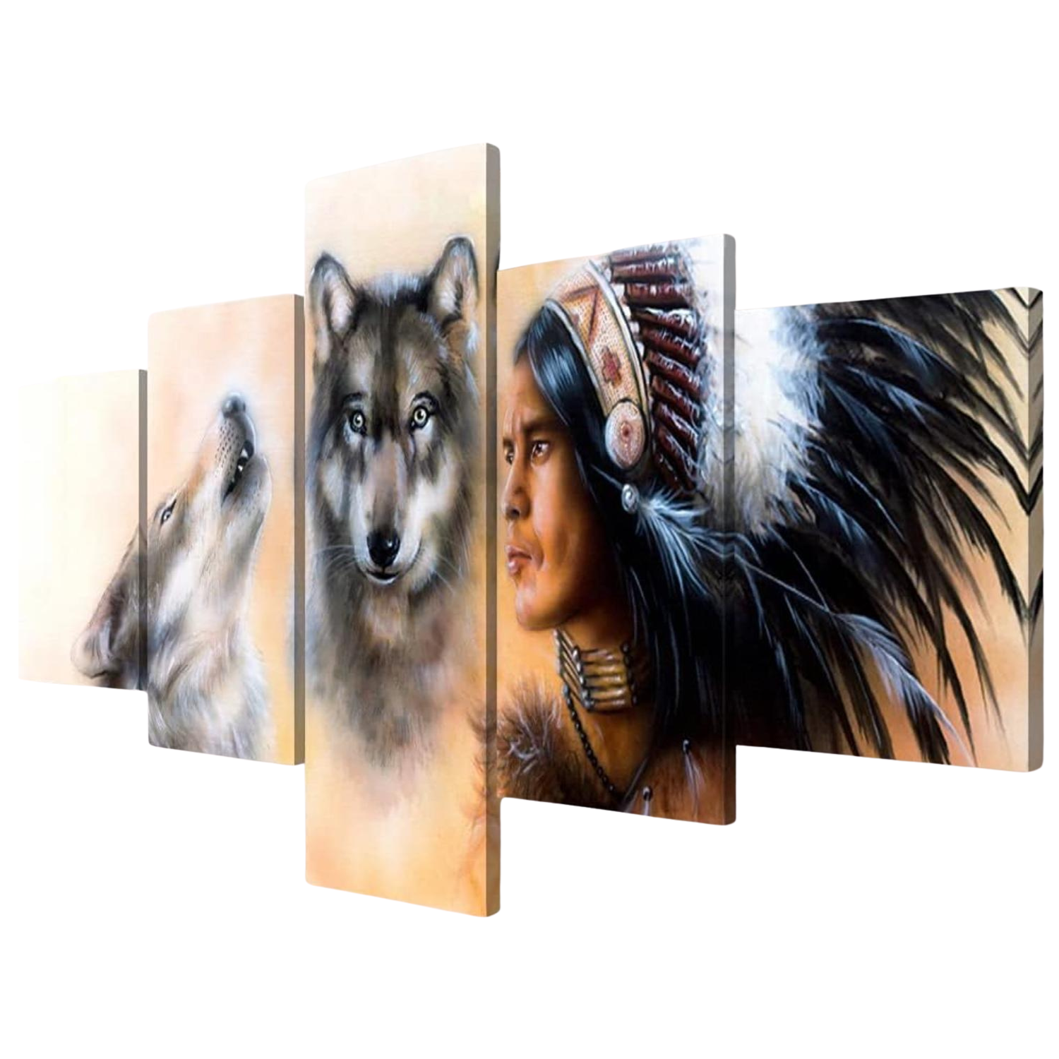 5 Piece Canvas Wall Art For Home And Office Decor