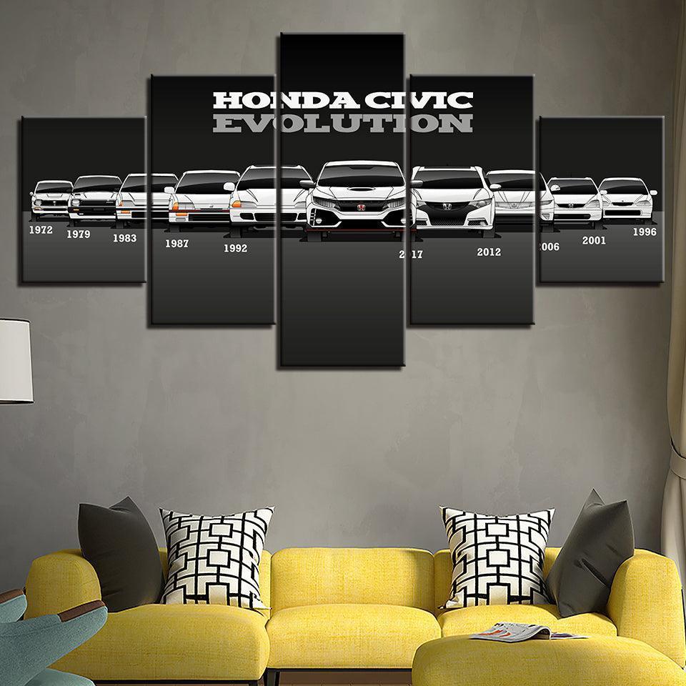Five Piece HD Multi Panel Canvas Wall Art Frame-Original Frame
