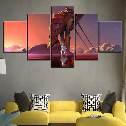 Dusk of Legends Multi-Panel Wall Art Frame-Original Frame