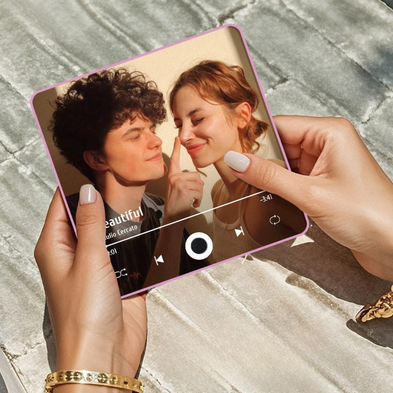 Custom Fridge Magnet With Photo Album