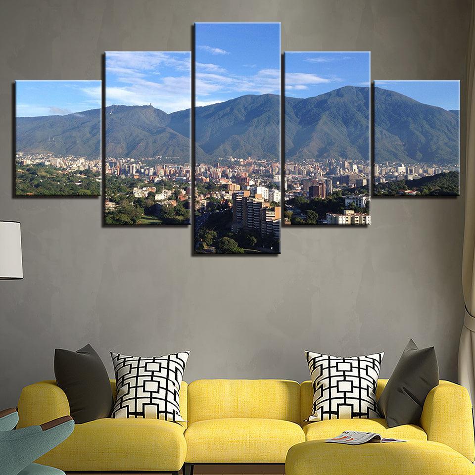 Cityscape Panorama Wall Art Series-Original Frame