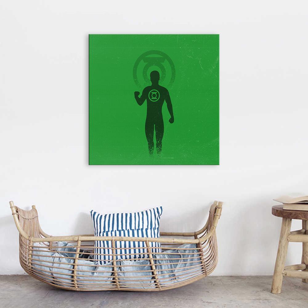Lantern 1 Piece HD Multi Panel Canvas Wall Art-Original Frame