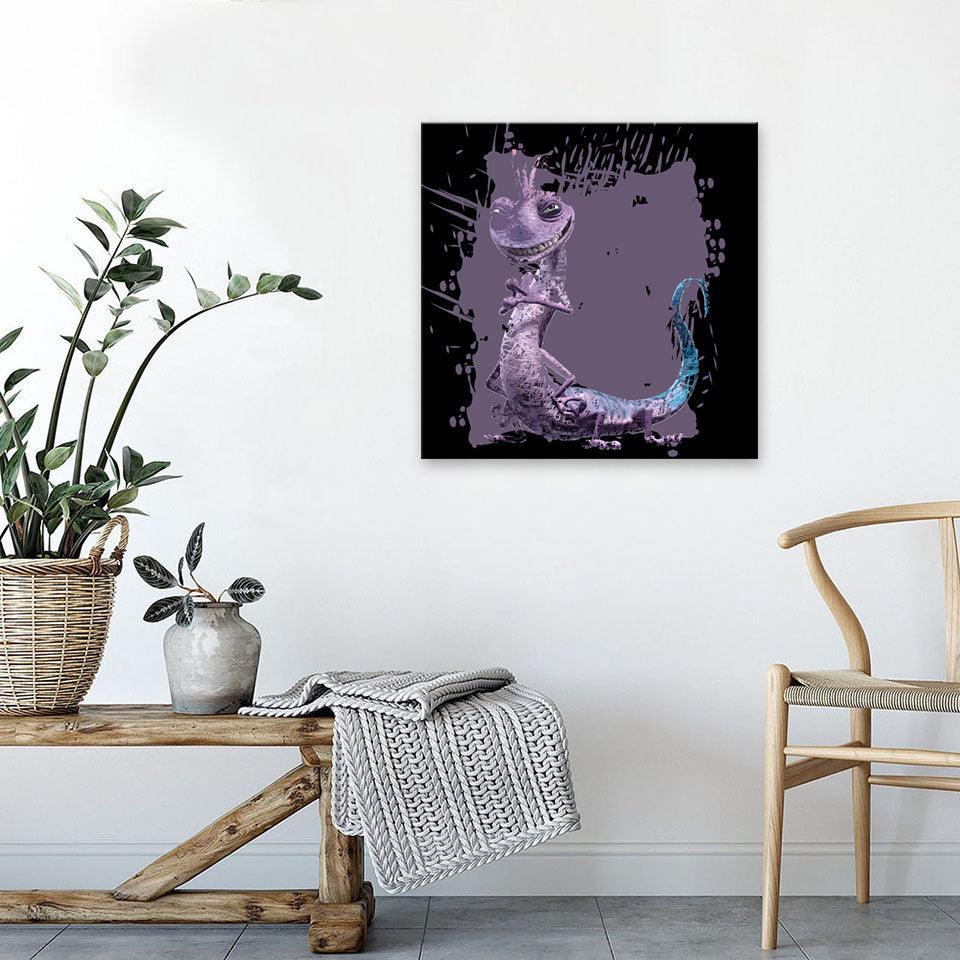 Randall Monsters Inc 1 Piece HD Multi Panel Canvas Wall Art-Original Frame