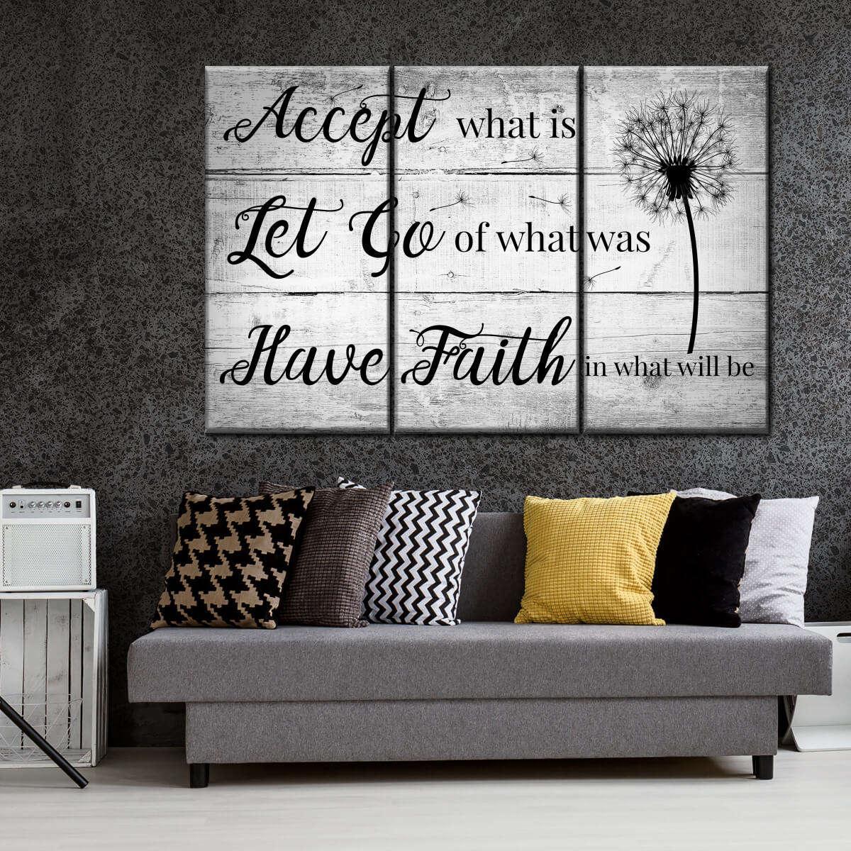 Black and White Dandelion 3 piece Artwork Canvas HD Wall Art-Original Frame