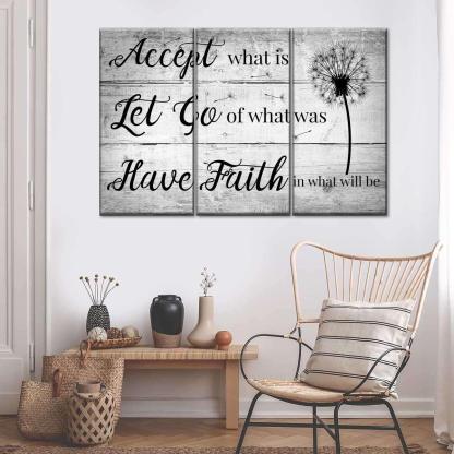 Black and White Dandelion 3 piece Artwork Canvas HD Wall Art-Original Frame