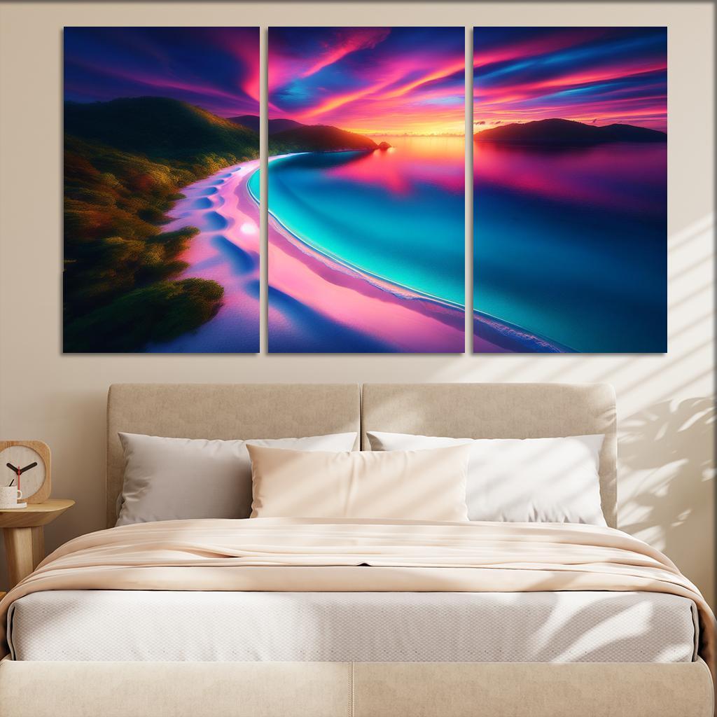 Tranquil Shores A Solitary Retreat Art Trends