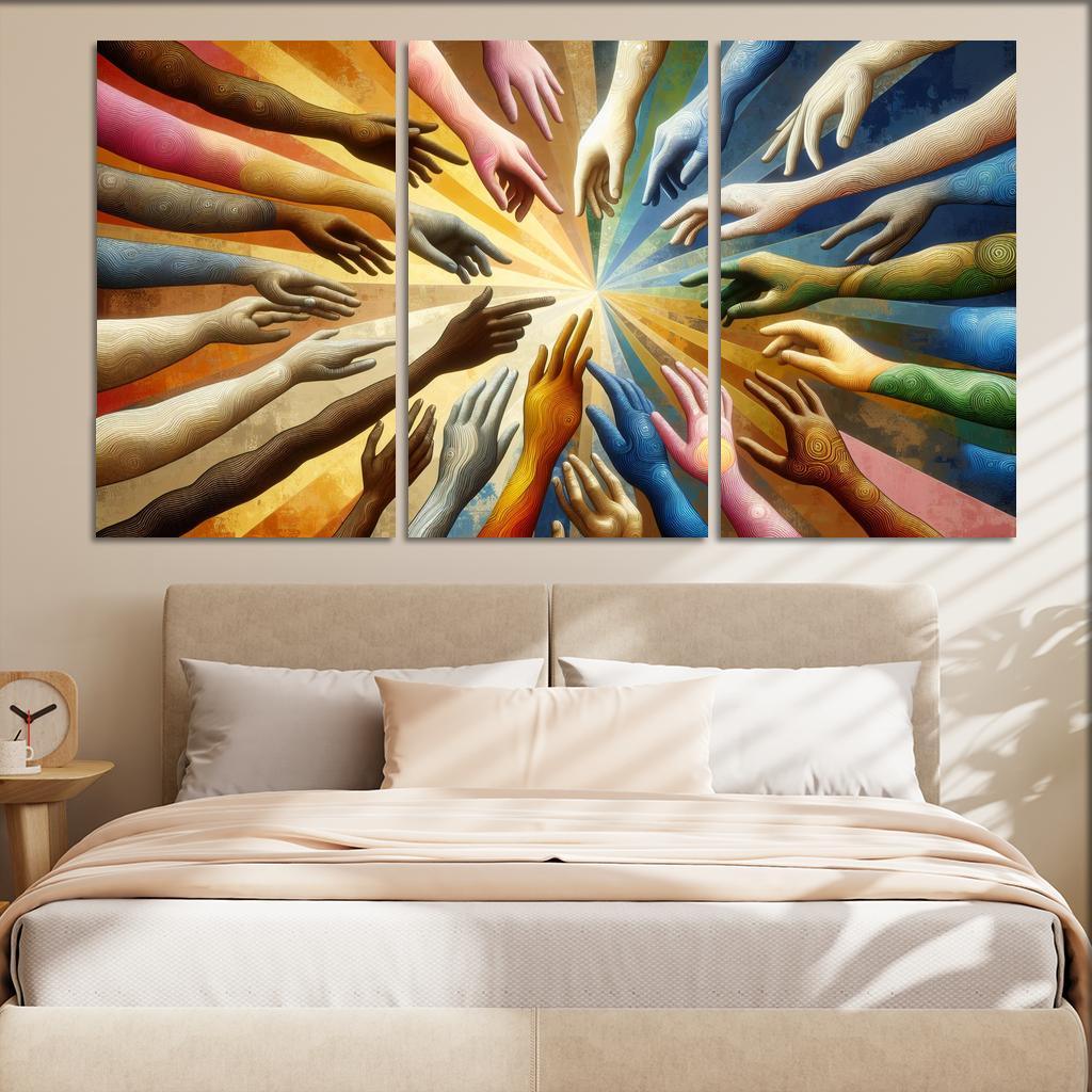 Connections Beyond Boundaries Premium Artwork Frames