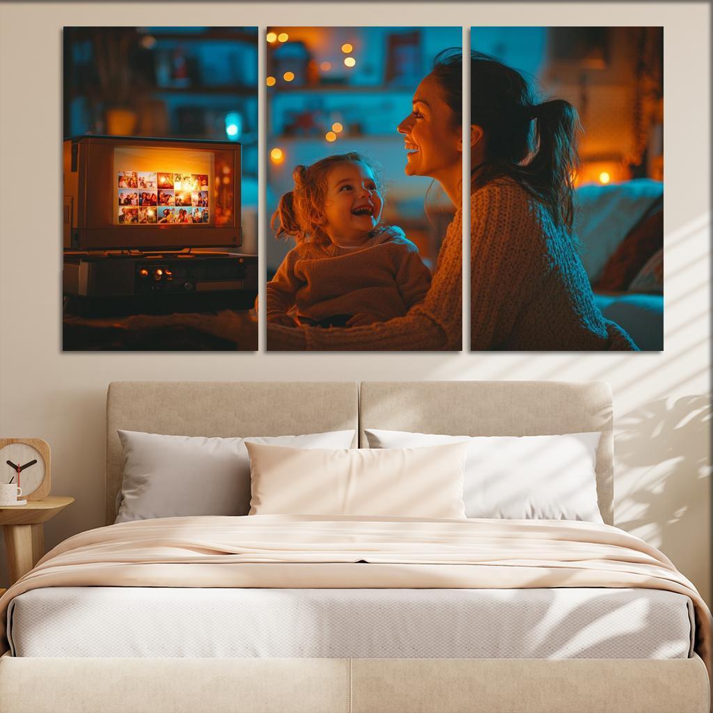 Cinematic Memories The Movie Of Life Custom Paintings Frame