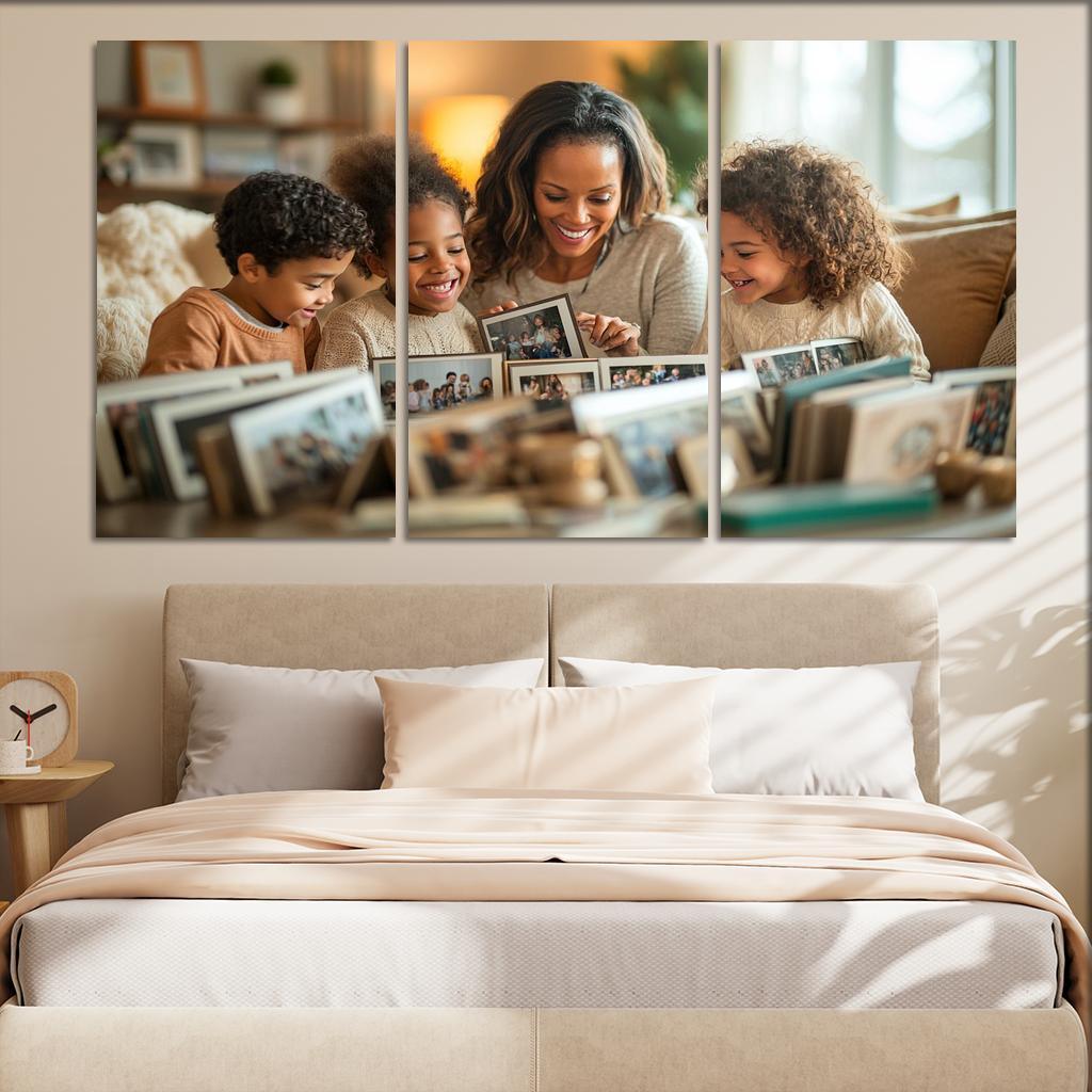 Treasured Memories A Journey Through Time Modern Paintings Frame