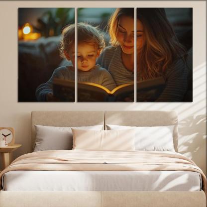 Echoes Of Her Voice A Mothers Lasting Lessons Canvas Paintings Frame