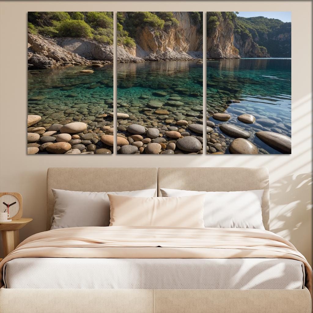 Crystalline Waters Of Tranquil Cove Art Trends