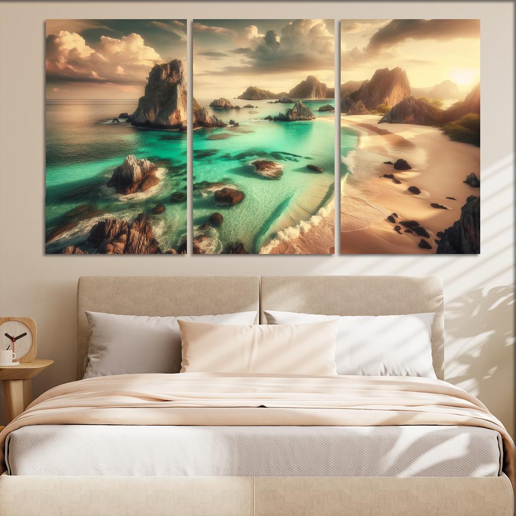 Crystal Shore An Art Lover's Escape Custom Paintings Frame
